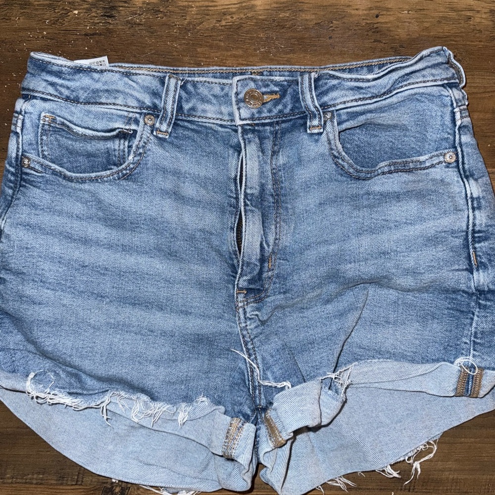 American Eagle Outfitters Light Blue Jean Shorts